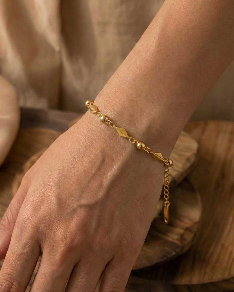 Golden Rhythm Bracelet