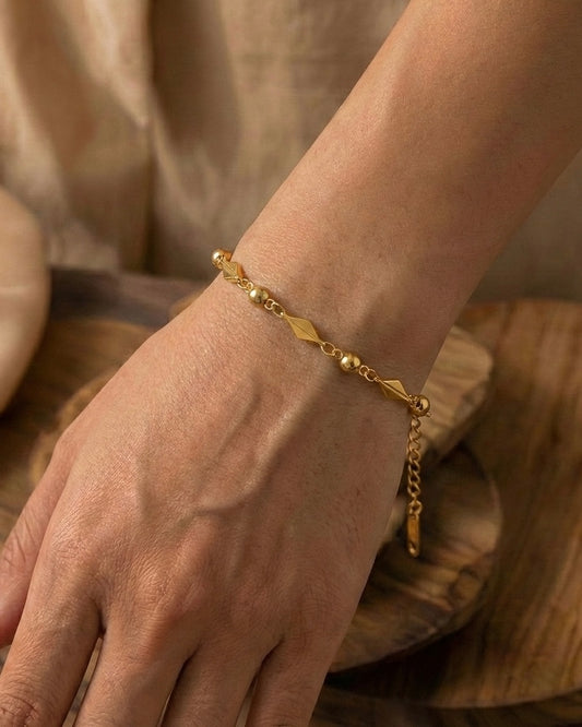 Golden Rhythm Bracelet