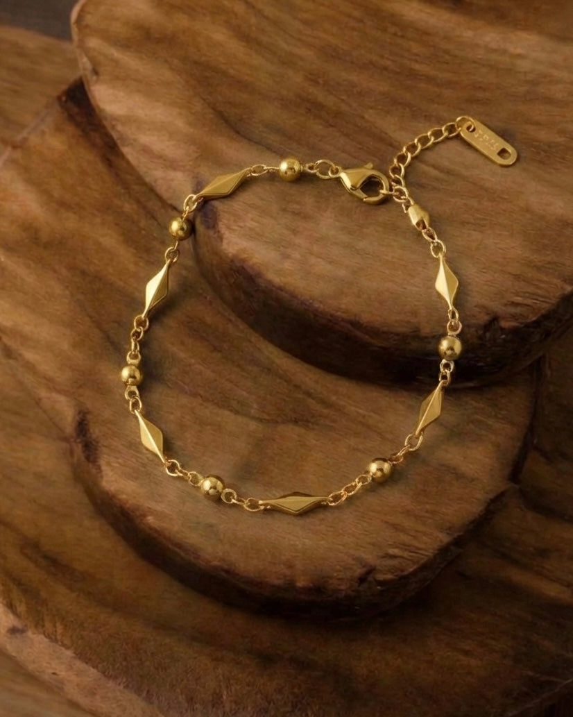 Golden Rhythm Bracelet